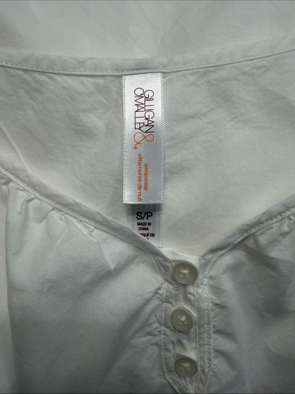 Gilligan & O'Malley White Lace-Trim Camisole & Shorts Sleep Set - Picture 9 of 13
